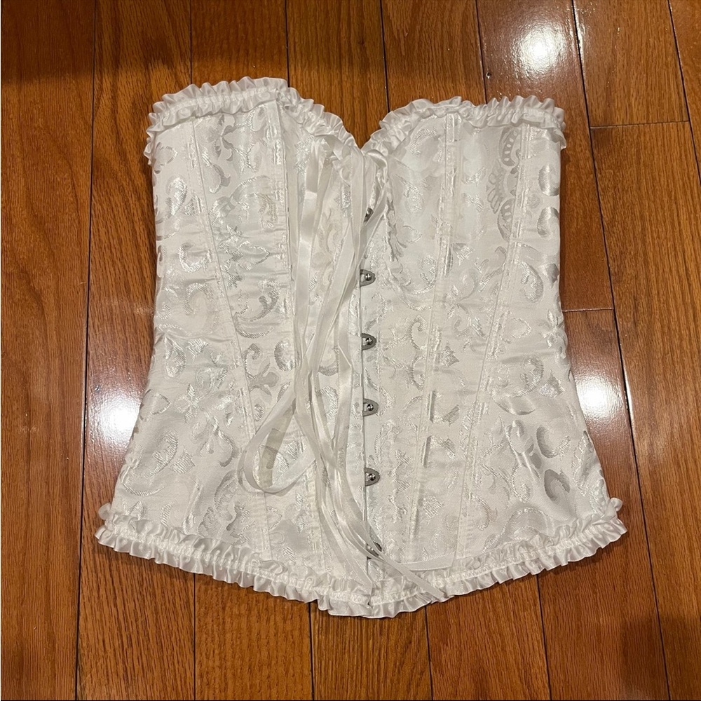 Elegant White Corset